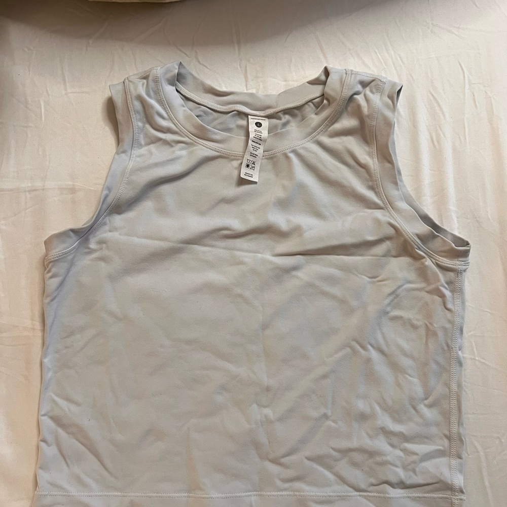 Paragon Sleeveless White Tank Top
